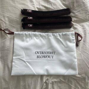 Overnight Blowout Brown Hair Rollers